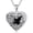 Butterfly Black, variant on CACA LADY Heart Locket Necklace 925 Sterling Silver Irish Shamrock Pendant Locket Jewelry Birthday Christmas Gifts for Women friend Her