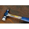 thumbnail image 2 of Ball Pein Hammer, Straight Blue Shock Reduction Grip® Handle, 13.5 in Overall L, 24 oz Steel Head, 2 of 2