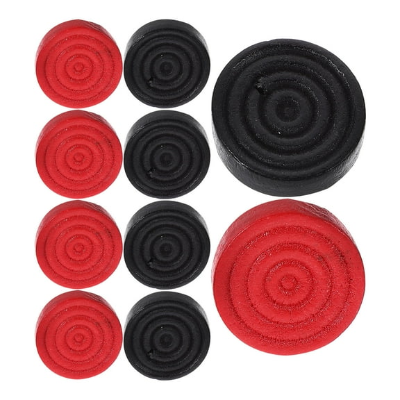 Supvox 24Pcs Design Checkers Game Pieces Replacement Accessories