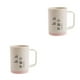 thumbnail image 1 of Billuyoard Taza de para parejas con asa, tazas para cepillos de dientes, soporte para cepillos de plástico para amantes de los colores en rosa 2 2Conjunto, 1 of 6