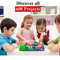 thumbnail image 3 of Dimple Lectrixs 64-Piece Electronic Circuit Blocks Light Up DIY Toy Set, 3 of 4