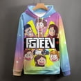 thumbnail image 4 of FGTeeV Adult Sweater Pullover Hoodie 3D Printed Loose Hooded Long Sleeved Jackets Tops, 4 of 8