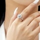 thumbnail image 2 of Anillo Giratorio Anillo Clásico Joyería de Moda Anillo Luminoso con Diseño de Sensación, 2 of 3