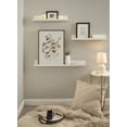 thumbnail image 5 of Kate and Laurel Sylvie Wild Salvia Framed Canvas Wall Art by Sara Berrenson, 18 x 24, Gold, Decorative Flower Art for Wall, 5 of 6