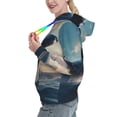 thumbnail image 2 of Haiem Dancing Whale for Women's Fashion Hoodies & Sweatshirts with Kangaroo Pocket,Hooded Sweatshirt with Eye-catching Drawstrings-X-Large, 2 of 7