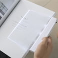 thumbnail image 2 of Jinsinto Flat Book Light Page Book Light for Clear LED Full Page Illuminator Panel Plate(White), 2 of 5