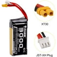 thumbnail image 4 of LiteBee Lipo Battery 7.4V 3000mAh 2S W/ XT30 Connector for Radio Master TX16S Hall Jumper RC Transmitter Helicopter Boat, 4 of 7