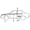 Genuine OE Mitsubishi Stripe Tape - MB442337