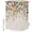 Sage Green Pumpkin Orange Oatmeal, variant on Shower Curtains for Bathroom, Orange Green Eucalyptus Leaves Waterproof Fabric Shower Curtain, Fall Botanical Rustic Decorative Bathroom Curtain for Bathtub, 36"x72", No Hooks Included