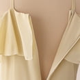 thumbnail image 6 of ZHOGXU Kids Elegant Solid Color Dresses For Girls Flutter Sleeve Halter Neck Ruffled Formal Gown Nice For Party And Dance, 6 of 9