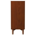 thumbnail image 4 of Flynn Mid Century Modern 4 Drawer Multifunction Chest with Pull Out Workstation Tray in Acorn Finish, 4 of 9