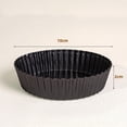 thumbnail image 3 of Con base elevable, molde para quiche con revestimiento antiadherente, pequeño, 10 cm, forma redonda, 3 of 6