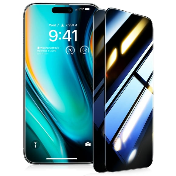 Protector de pantalla UltraGlass Top 9H+ Privacy para iPhone 14 Pro Max