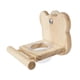 thumbnail image 2 of Percha para loros con comedero, soporte de madera para percha, comedero colgante para loros africanos En forma de oso, 2 of 9