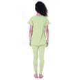 thumbnail image 3 of Moomaya Womens PrintedNightwearSet Pyjama Cotton Jersey Sleepwear 2 Pcs Nightdresses, 3 of 6