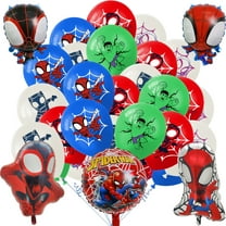 Spidey and Friends Birthday Party Supplies 45pc Foil Balloon Bouquet Decorations
