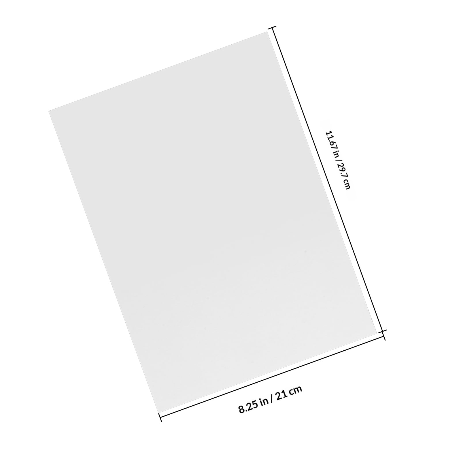 BESTYASH Thick White Cardstock Paper for Drawing, Printing, and Craft Projects - Ideal for Home and School Use