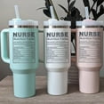 thumbnail image 5 of Nurse Gifts For Women Nurse Appreciation Gift Nursing School Graduation Nurse's Day Birthday Travel Tumbler Best Nurse Ever New Nurse Doctor Cup Tumbler 20oz (40oz Cup), 5 of 6