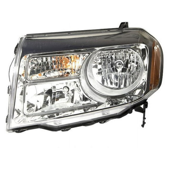 Left Headlight Assembly - Compatible with 2012 - 2015 Honda Pilot 2013 2014