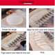 thumbnail image 4 of Cortador de pizza MTOMDY, 7 ruedas, acero inoxidable, 4 of 7