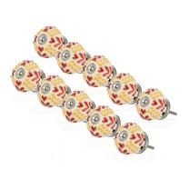 Mascot Hardware Wavy 1-4/7 In. Round Cabinet Knob - Pack of 10