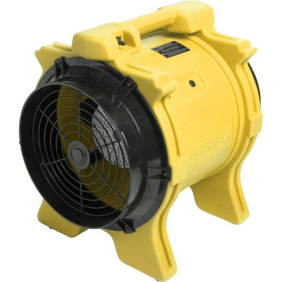 Dri-Eaz 115V Vortex Axial Air Mover, Yellow