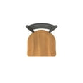 thumbnail image 3 of Holland Bar Stool Co Jackie 36 in. Extra Tall Swivel Bar Stool with Wood Seat, 3 of 4