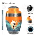 thumbnail image 2 of KARYLIZ Sundown Spike Cremation Urns For Human Ashes - Decorative Urns For Ashes - Cremation Urns For Adults - Memorial Urns For Ashes - Funeral Urn For Ashes - Large Urns For Ashes 10", 2 of 2