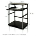 thumbnail image 3 of Furinno 10016BK/GY Home Laptop Notebook Computer Desk, Black/Grey, 3 of 4