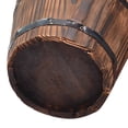 thumbnail image 3 of Minkissy Pot de Fleurs Extérieur Style Rustique pour Propriétaires Marron 1Ensemble, 3 of 8