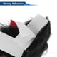 thumbnail image 5 of Accesorios para Casco de Motocicleta Decoración Orejas de Gato Triangulares con Moño Rojo para Cascos de Motocicleta Bicicleta Esquí Pegatina de Piel Negra 2 Juegos, 5 of 6