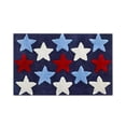 thumbnail image 2 of AZXY 4th of July Patriotic Bathroom Rug, 16"x24" Star Plush Shaggy Bath Mat, Soft Fluffy Plush Non Slip Floor Mat, American Independence Day Decor Rug for Indoor Entryway Kitchen Bedroom Shower, 2 of 6