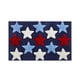 thumbnail image 2 of Patriotic Star Bath Mat Red White Blue Non Bathroom Rug 40x60cm, 2 of 6