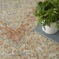 thumbnail image 5 of Nourison Essentials Indoor/Outdoor Distressed Beige Rust 6' x 9' Area Rug (6x9), 5 of 9