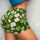 thumbnail image 4 of Fotbe Green Fruit Shorts Sin Costuras – Shorts Deportivos de Cintura Alta para Mujer, Elásticos para Gimnasio, Yoga, Running o Ciclismo-Large, 4 of 8