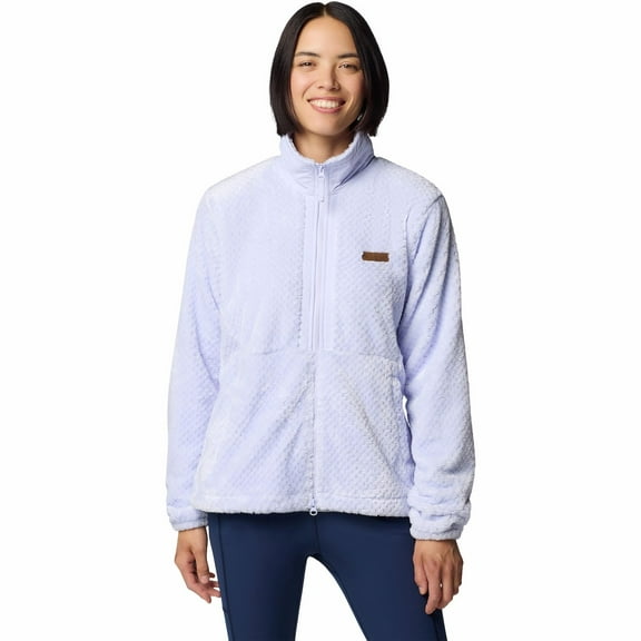 Women's Columbia Fire Side III Full Zip Jacket Color: Snowdrift Size: X LARGE