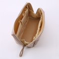 thumbnail image 3 of Bolsa de maquillaje para mujer, linda bolsa de maquillaje de concha, porta brochas, bolsa con cremallera, caja de almacenamiento de viaje, bolsa de artículos de tocador portátil, 3 of 5