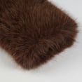 thumbnail image 6 of Hulanddfd Mens Coat Faux Fur Short Overcoat, Fluffy Lapel Collar Outerwear with Pockets, Luxury Winter Wear, 6 of 9