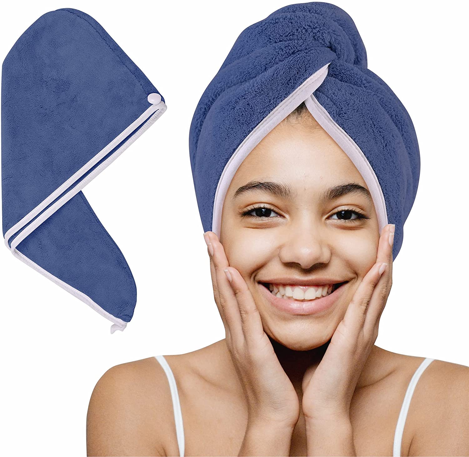 Rapid Drying Hair Towel Microfiber Hair Towel Magic Instant Dry Hair