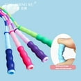 thumbnail image 6 of 2.6M Skill Jumping Bamboo Jump Rope PVC Beginners Adult Children Soft Beaded No Tangle Segmented Fitness Freestyle Jump Rope (Blue), 6 of 6