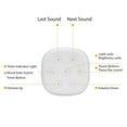 thumbnail image 6 of White Noise Sound Machine with Night Light, 34 Non-Looping Sleep Sounds, 3 Brightness Levels for Nursery, Travel & Bedroom, 6 of 6