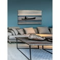 thumbnail image 3 of "Canoe on Lake" Painting Print on Wrapped Canvas, 3 of 7