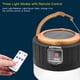 thumbnail image 3 of Lámpara de camping LED, luces de camping de emergencia al aire libre recargables por USB, luces de camping plegables qionghaimushuxinkejiyouxiangongsi You can easily carry and place the LED light anywhere you like Bring you light, light up your life, 3 of 9