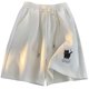 thumbnail image 3 of WILLBEST Pantalones Cortos Cargo para Hombre, Pantalones Cortos de Baloncesto Casuales de Corte Holgado para Hombre / Pantalones Cortos Deportivos de Verano de Cinco Pulgadas, 3 of 3