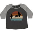 thumbnail image 3 of Inktastic Duck Hunting Retro Sunset Hunter Gift Women's Plus Size T-Shirt, 3 of 5