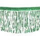 thumbnail image 1 of Uxcell 10 Yardas Fleco de Lentejuelas de 6.3 Pulgadas de Ancho para Costura de Manualidades, Verde Oscuro, 1 of 6