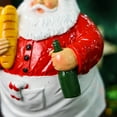 thumbnail image 4 of Mupvlun Figurines Tabletop Decor Chef Santa Statue Holding Bread & Festive Indoor Holiday Ornaments for Kitchen Dining Room Christmas Decoration A, 4 of 7