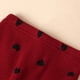 thumbnail image 5 of Body De Bebé, Conjunto De Canastilla, Onesies Para Niños Pequeños, Niñas, Estampado De Corazones, Mameluco Con Volantes, Pantalones, Diadema, Ropa, Traje Rojo Odeerbi  LM103-4672, 5 of 9