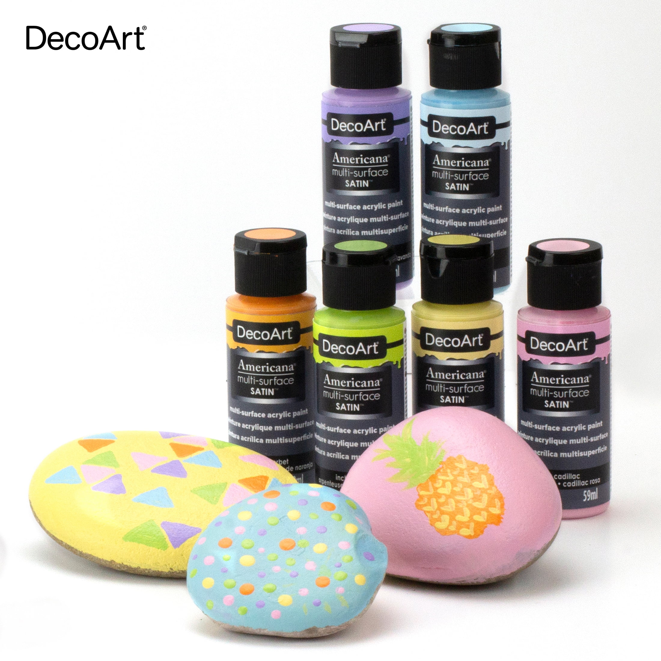 DecoArt Americana Acrylic Paints Aromatherapy Dioramas Color Gesso