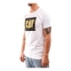 thumbnail image 2 of Playera Cat Hombre Caterpillar Blanco Casual Logo blanco M, 2 of 4